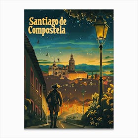 Santiago de Compostela Spain Canvas Print