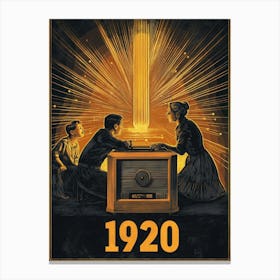 Aihrgdesign A Vintage Poster Celebrating The Rise Of Radio Br Cace8cfa B2f1 456d Bf54 96ce574f6101 0 Lienzos