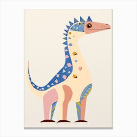 Nursery Dinosaur Art Citipati 1 Canvas Print