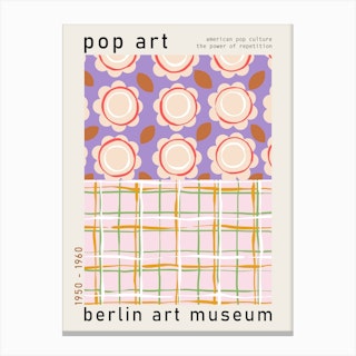Berlin Art Museum Pop Canvas Print