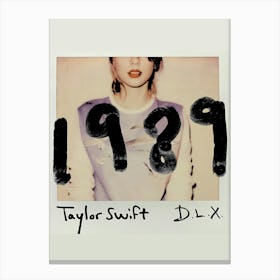 Taylor Swift 1989 1 Canvas Print