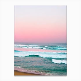 Baga Beach, Goa, India Pink Photography 2 Canvas Print