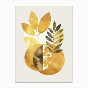 Gold Leaf 25 Canvas Print