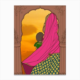 Jaipur Canvas Print