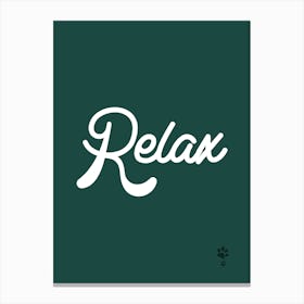 Relax Canvas Print