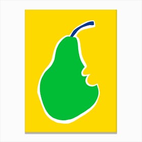 Giant pear Canvas Print