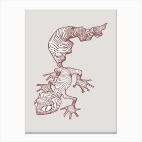 Gecko Modern Canvas Print