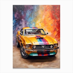 Mustang 1 Canvas Print