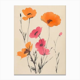 Poppies 130 Canvas Print