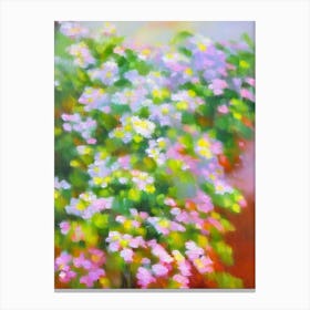 Hoya 2 Impressionist Painting Plant Canvas Print
