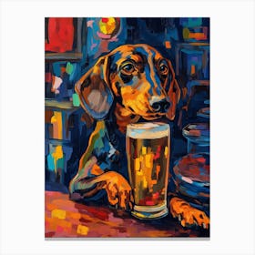 Dachshund 2 Canvas Print