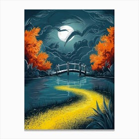 Yellow Brick Road Canvas Print