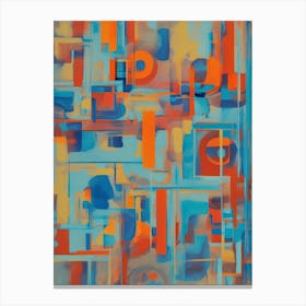 Abstract Abstract Painting 41 Canvas Print