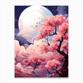Beautiful Cherry Blossom Wall Art 1 Canvas Print