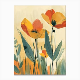 Poppies 33 Canvas Print