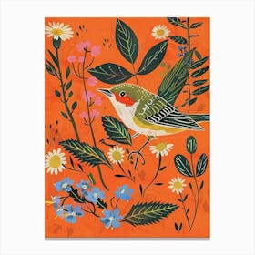 Spring Birds Chimney Swift 1 Canvas Print