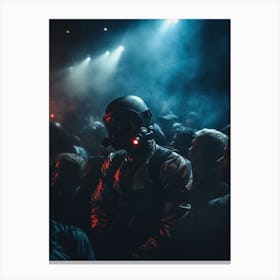 Crowd At A Rave 1 Canvas Print