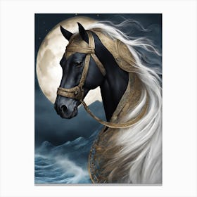 Aphrodite'S Horse Canvas Print