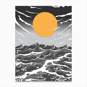 Sunrise Over The Ocean Toile