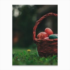 Easter Basket 24 Canvas Print