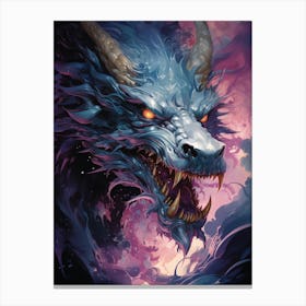 Dragon Of The Sky Canvas Print