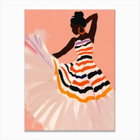 Dancing Amita No 2 Canvas Print