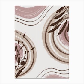 Abstract Swirls Canvas Print