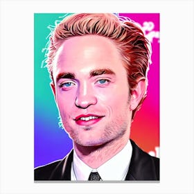 Robert Pattinson Pop Movies Art Movies Canvas Print