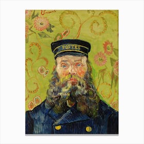 Postman In Uniform Canvas Print