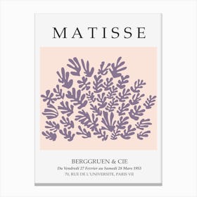 Matisse Minimal Cutout 20 Canvas Print