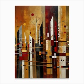 Abstract Cityscape 3 Canvas Print