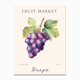 Grapes Canvas Print