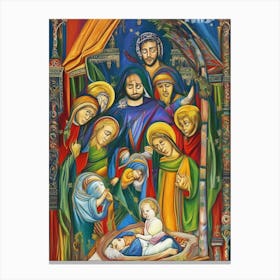 Nativity 5 Canvas Print