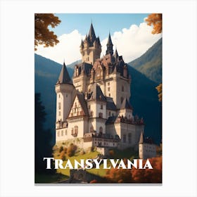 Transylvania Castle Canvas Print