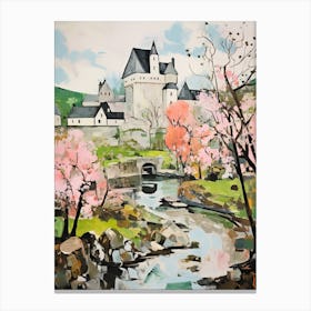 Castle Combe (Wiltshire) Painting 5 Canvas Print