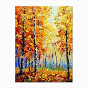 Autumn Trees Canvas Print