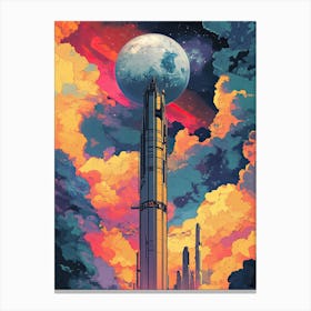 Tower Of The Future Canvas Print