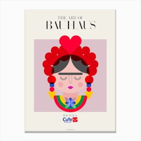 BAUHAUS FOR KIDS | FRIDA Canvas Print