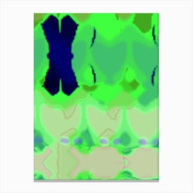 Abstract Green 2 Canvas Print