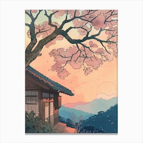 Gero Japan 1 Retro Illustration Canvas Print