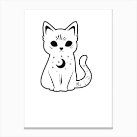 Chinese Zodiac Cat Canvas Print