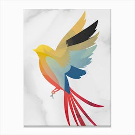 Colorful Bird Canvas Print