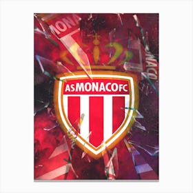 As Monaco Fc 3 Canvas Print