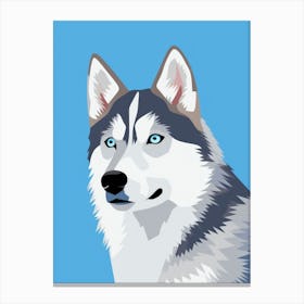 Husky Dog 2 Canvas Print