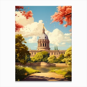 A View Over Oxford Canvas Print