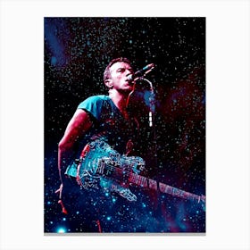 Chris Martin cold play music band 8 Canvas Print