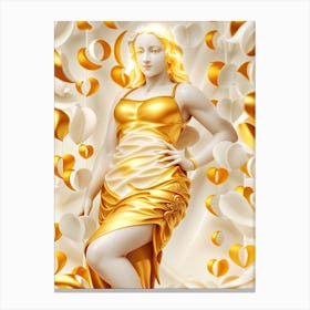 Golden Goddess 1 Canvas Print