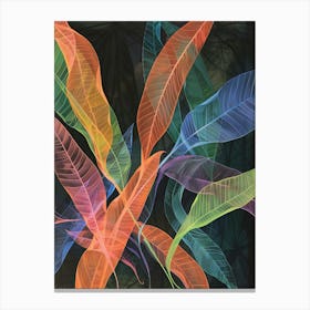 Colorful Leaves Canvas Print