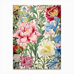 Floral Wallpaper 352 Canvas Print