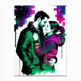 Love Is Like A Rainbow Canvas Print